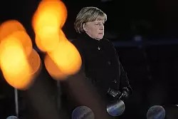 Merkel hatte sich auch einen Song von Nina Hagen gewünscht. (Archivbild) - © Michael Kappeler/dpa