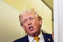 US-Pr&auml;sident Trump sagt, Teheran sei zu Verhandlungen bereit. - &copy; Alex Brandon/AP/dpa