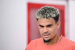 Neu beim FC Bayern: Luis Díaz. - © Harry Langer/dpa
