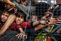 Die humanit&auml;re Lage im Gazastreifen verschlimmert sich t&auml;glich. Unterdessen hat Israels Armee erneut Ziele im Libanon attackiert. - &copy; Mahmoud Issa/dpa