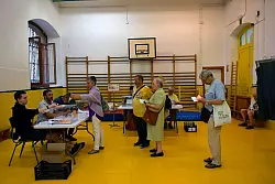 37,5 Millionen Wahlberechtigte waren aufgerufen, das neue Parlement zu w&auml;hlen. - &copy; Alvaro Barrientos/AP/dpa