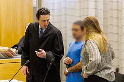 Angeklagter reagiert vor Gericht auf Vorw&uuml;rfe. - &copy; Philipp von Ditfurth/dpa