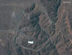 Die Atomanlage in Fordo ist das Kernstück des iranischen Atomprogramms. (Archivbild) - ---/Satellite image ©2019 Maxar Technologies/AP/dpa