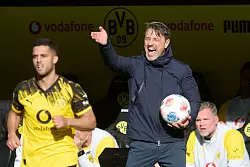 BVB-Coach Niko Kovac &auml;rgert sich &uuml;ber den verpassten Sieg. - &copy; Bernd Thissen/dpa
