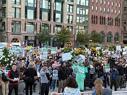 Eine Einsch&auml;tzung, die in Chicago viele teilen. - &copy; Franziska Spiecker/dpa