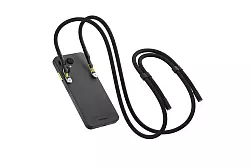 Neues Gadget: Fairphone bietet nun auch ein Umhängeband für sein neues Smartphone. - © Fairphone/dpa-tmn