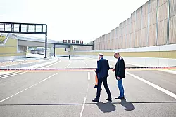 Bef&uuml;rworter sehen in der Verl&auml;ngerung eine wichtige Verkehrsanbindung f&uuml;r den Osten Berlins. - &copy; Sebastian Christoph Gollnow/dpa