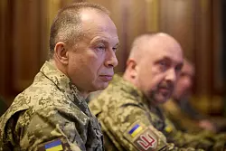 General Olexander Syrskyj kommandiert seit einem Jahr die ukrainische Armee. (Archivbild) - © Ukrainisches Präsidentialamt/Pool/Planet Pix via ZUMA Press Wire/dpa
