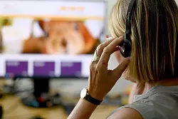 Mehr als 1,2 Millionen Kontakte gab es bei der Telefonseelsorge im Jahr 2025. (Archivbild) - &copy; Bernd Wei&szlig;brod/dpa