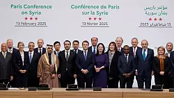 Frankreich hat mit der Syrienkonferenz die Initiative ergriffen für eine international abgestimmte Hilfe für das Land. - © Ludovic Marin/Pool AFP/AP/dpa