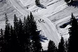 Nicht &uuml;berall ist es abseits der Pisten gr&uuml;n. (Archivbild) - &copy; Karl-Josef Hildenbrand/dpa
