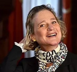 Delphine Bo&euml;l ist jetzt eine Prinzesin. - &copy; Foto: Dirk Waem/BELGA/dpa