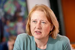 Familienministerin Lisa Paus (Gr&uuml;ne) spricht von einem starken Signal f&uuml;r eine bessere Kita-Qualit&auml;t im Land. (Archivbild) - &copy; Michael Kappeler/dpa