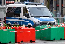 Der Tatverd&auml;chtige nutzte Rettungswege, um die Sicherheitsvorkehrungen auf dem Weihnachtsmarkt zu umgehen. - &copy; Klaus-Dietmar Gabbert/dpa
