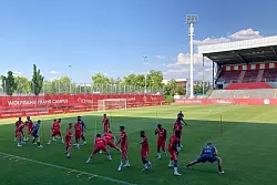 Der FSV Mainz 05 ist in die Vorbereitung auf die neue Bundesliga-Saison gestartet. - © Christian Johner/dpa