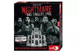 «Nightmare - Das Thriller Spiel» sorgt für einen einmaligen Abend mit großem Gruselfaktor und reichlich Nervenkitzel. Beim Kauf aus zweiter Hand sollte man darauf achten, ob das Spiel in den Zustand vor dem ersten Spielen zurückgesetzt wurde. - © Team Identity Games/Noris/dpa-tmn