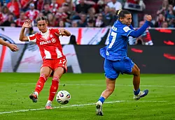Bayern-Star Klara Bühl traf in dieser Szene zum Endstand. - © Sven Hoppe/dpa