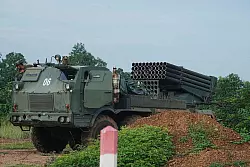 Die K&auml;mpfe gingen am Sonntag weiter &ndash; trotz der Forderung von US-Pr&auml;sident Donald Trump nach einer Waffenruhe. - &copy; Heng Sinith/AP/dpa