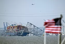 Der Hafen von Baltimore ist eine der wichtigsten maritimen Anlaufstellen der USA - insbesondere f&uuml;r den Import und Export von Autos und Kleinlastern. - &copy; Mark Schiefelbein/AP