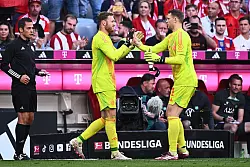 Nicht der Topkandidat f&uuml;r die Neuer-Nachfolge: Peretz (l). (Archivbild) - &copy; Tom Weller/dpa