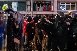 Der Polizei wird dagegen brutales Vorgehen gegen Demonstranten vorgeworfen. - © Tunahan Turhan/SOPA Images via ZUMA Press Wire/dpa