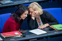 Mitte Oktober 2023 hatte Bundesinnenministerin Nancy Faeser (SPD) feste Kontrollen an den Grenzen zu Polen, Tschechien und der Schweiz angeordnet. - &copy; Michael Kappeler/dpa