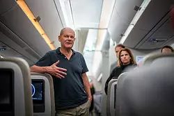 Scholz wird nach G20-Gipfel am Mittwoch zur&uuml;ck in Berlin erwartet. - &copy; Kay Nietfeld/dpa