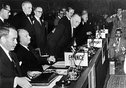 Ein historisches Ereignis: Im Mai 1955 trat Deutschland der Nato bei. (Archivbild) - &copy; dpa