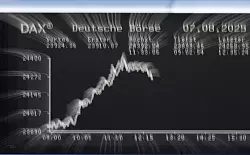 An der Börse sorgen Trumps Ankündigungen immer wieder für ein Auf und Ab. (Archivbild) - © Boris Roessler/dpa