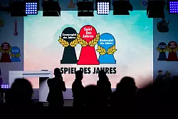 Erstmals gewinnt ein Zweier-Spiel die renommierte Auszeichnung. - &copy; Christoph Soeder/dpa