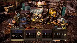 Markt im Ödland: Hier gibt es wertvolle Ressourcen zu handeln. - © Assemble Entertainment/Gentlymad Studios/dpa-tmn