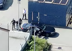 Am Samstagabend wird der Tatverd&auml;chtig gefasst. - &copy; Christoph Reichwein/dpa