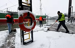 Im Norden k&ouml;nnen regional bis zu 20 Zentimeter Neuschnee zusammenkommen. - &copy; Christian Charisius/dpa