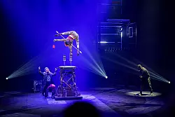 Die Manege lasse sie wieder komplett werden, sagt Artistin Pan. - &copy; Christoph Reichwein/dpa