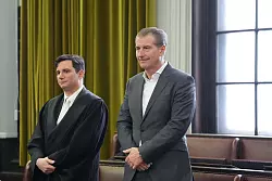 Stephan Hensel, der Vater der Kinder, ist im Prozess gegen seine Ex-Frau Christina Block Nebenkl&auml;ger. - &copy; Marcus Brandt/Pool dpa/dpa