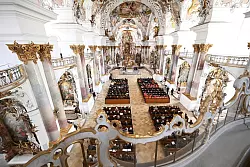 Der &ouml;kumenische Gottesdienst wurde von den Bisch&ouml;fen Klaus Kr&auml;mer, der Di&ouml;zese Rottenburg-Stuttgart, und Gohl gehalten. - &copy; Bernd Wei&szlig;brod/dpa