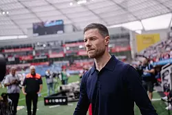 Trainer Xabi Alonso spielte mit der Werkself eine ausgezeichnete Bundesliga-Saison. - &copy; Marius Becker/dpa