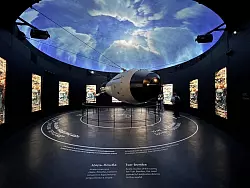 Russland feiert mit einem neuen großen Museum mit sieben Etagen, davon vier unter der Erde, die Atomenergie. - © Ulf Mauder/dpa