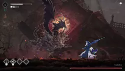 Als sogenannte Stimmerin bemächtigt sich Lilac unheimlicher Wesen, um gegen die Monster anzukämpfen. - © Binary Haze Interactive/dpa-tmn