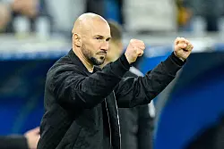 Triumphiert gegen RB Leipzig: Hoffenheims Coach Christian Ilzer - © Uwe Anspach/dpa