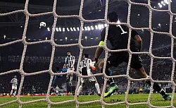 Am 3. April 2018 erzielte Ronaldo für Real Madrid im Champions-League-Spiel bei Juventus Turin ebenfalls ein spektakuläres Fallrückzieher-Tor. - © Alberto Lingria/XinHua/dpa