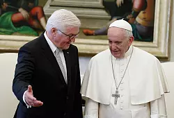 Bundespräsident Frank-Walter Steinmeier würdigte den Papst als «Mann des Friedens». (Archivbild) - © Evandro Inetti/ZUMA Wire/dpa