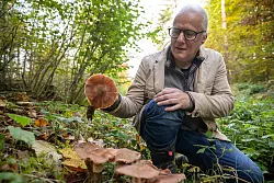 Der Ingenieur Thomas Regnery ist seit 1999 Pilzsachverst&auml;ndiger. - &copy; Harald Tittel/dpa