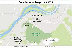 Die Stadt &uuml;berrascht mit Geschichte, Kunst und spr&uuml;ht vor Ideen f&uuml;r das Kulturhauptstadtjahr 2026. - &copy; dpa-infografik/dpa-tmn