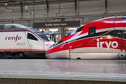 Das Ungl&uuml;ck wurde ausgel&ouml;st, als die beiden letzten Waggons eines Zuges der italienischen Gesellschaft Iryo entgleisten und in das Nachbargleis gerieten. Ein entgegenkommender Zug der spanischen Renfe konnte nicht mehr bremsen. - &copy; Eduardo Briones/EUROPA PRESS/dpa