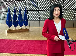 Reiche wirbt nach einem Treffen mit US-Vertretern f&uuml;r lockerere EU-Digitalrelgeln. - &copy; Katharina Redanz/dpa