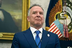 US-Vermittler Witkoff bezeichnet die Antwort der Hamas als völlig inakzeptabel. (Archivbild) - © Evan Vucci/AP/dpa