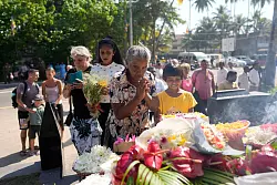 In Sri Lanka starben mehr als 35.000 Menschen. - © Eranga Jayawardena/AP/dpa
