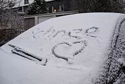 Vor allem auf den H&ouml;henlagen fiel noch einmal reichlich Neuschnee. - &copy; Benjamin Westhoff/dpa