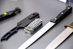 Messergewalt soll eingedämmt werden. - © Thomas Banneyer/dpa